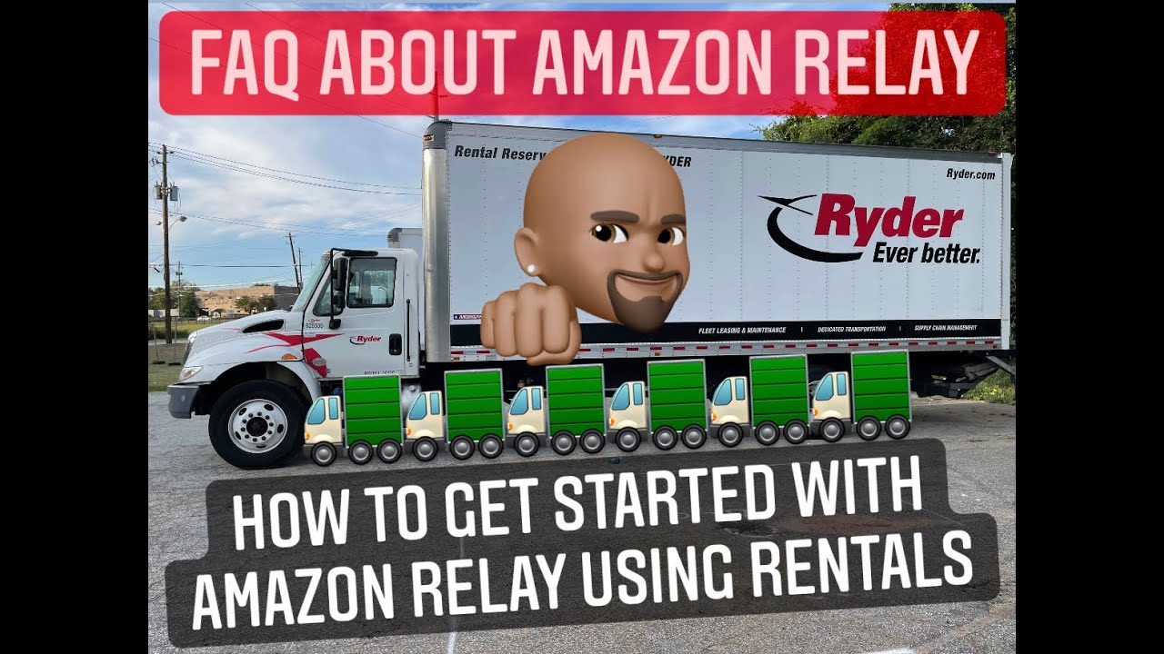 Как начать использовать Amazon Relay для аренды. #amazonrelay #логистика #boxtruck
