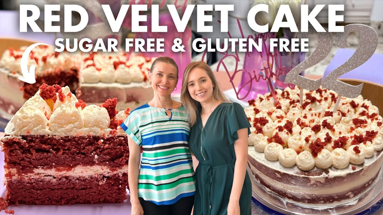 🍰 How to make the BEST Keto Red Velvet Cake 🍰 Low Carb & Sugar Free Recipe