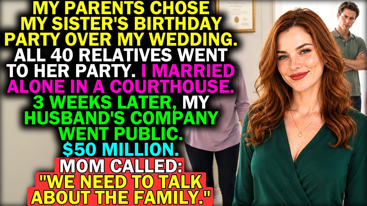 My Parents Skipped My Wedding for My Sister's Birthday &mdash; Then Begged for Money