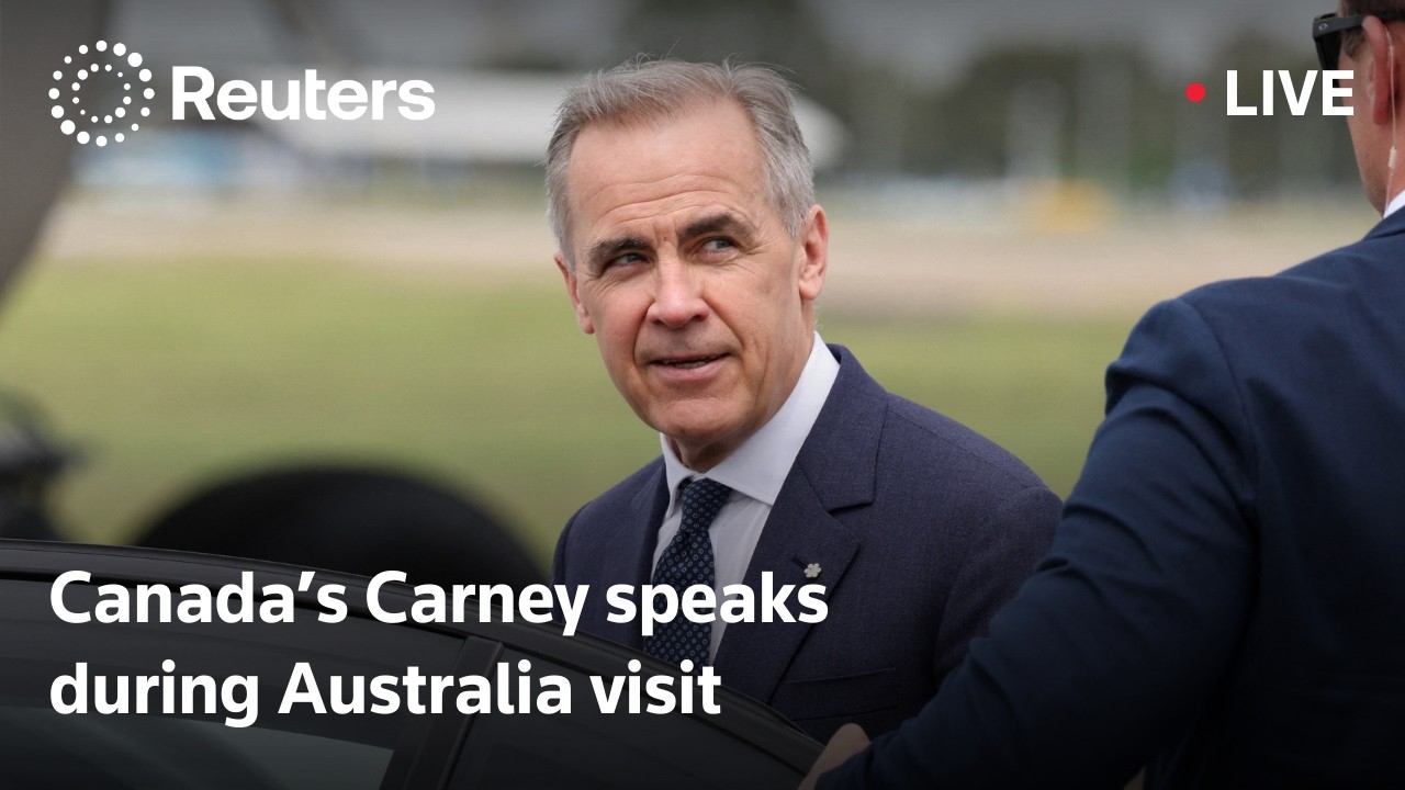 LIVE: Canada's Mark Carney visits Australia