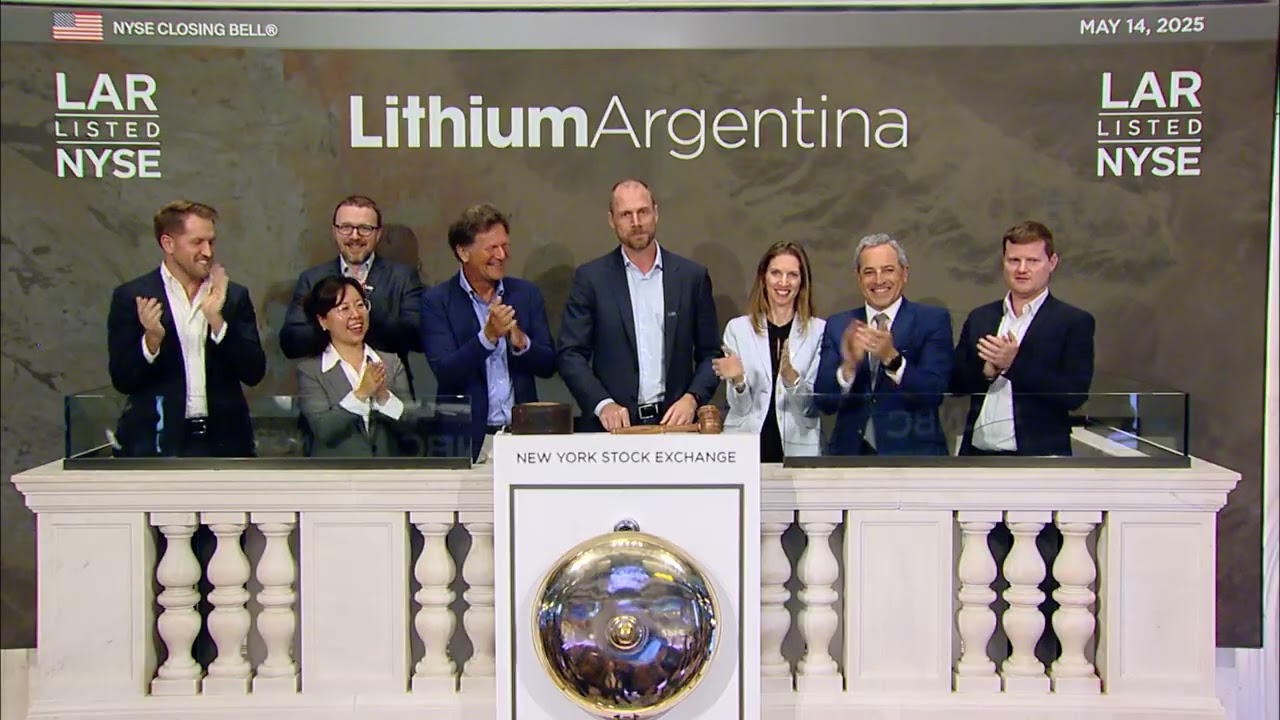 Lithium Argentina (NYSE: LAR) Rings The Closing Bell&reg;