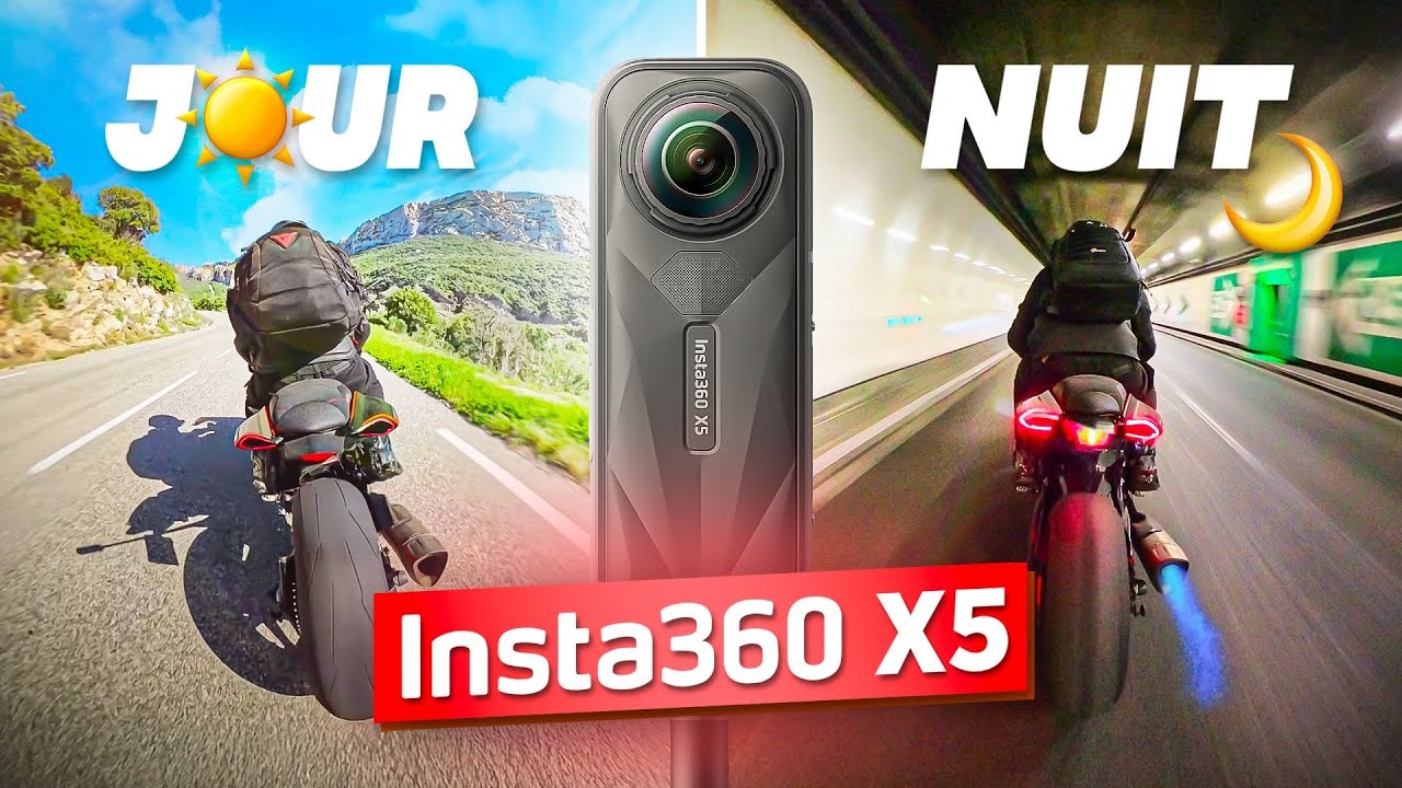 Test Insta360 X5 : la NOUVELLE caméra parfaite pour le MOTOVLOG ?