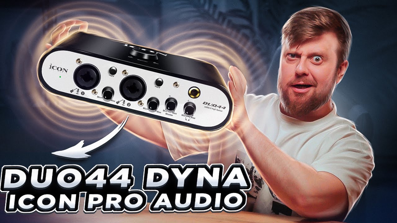 Icon Pro Audio DUO44 DYNA звуковая карта для домашней студии