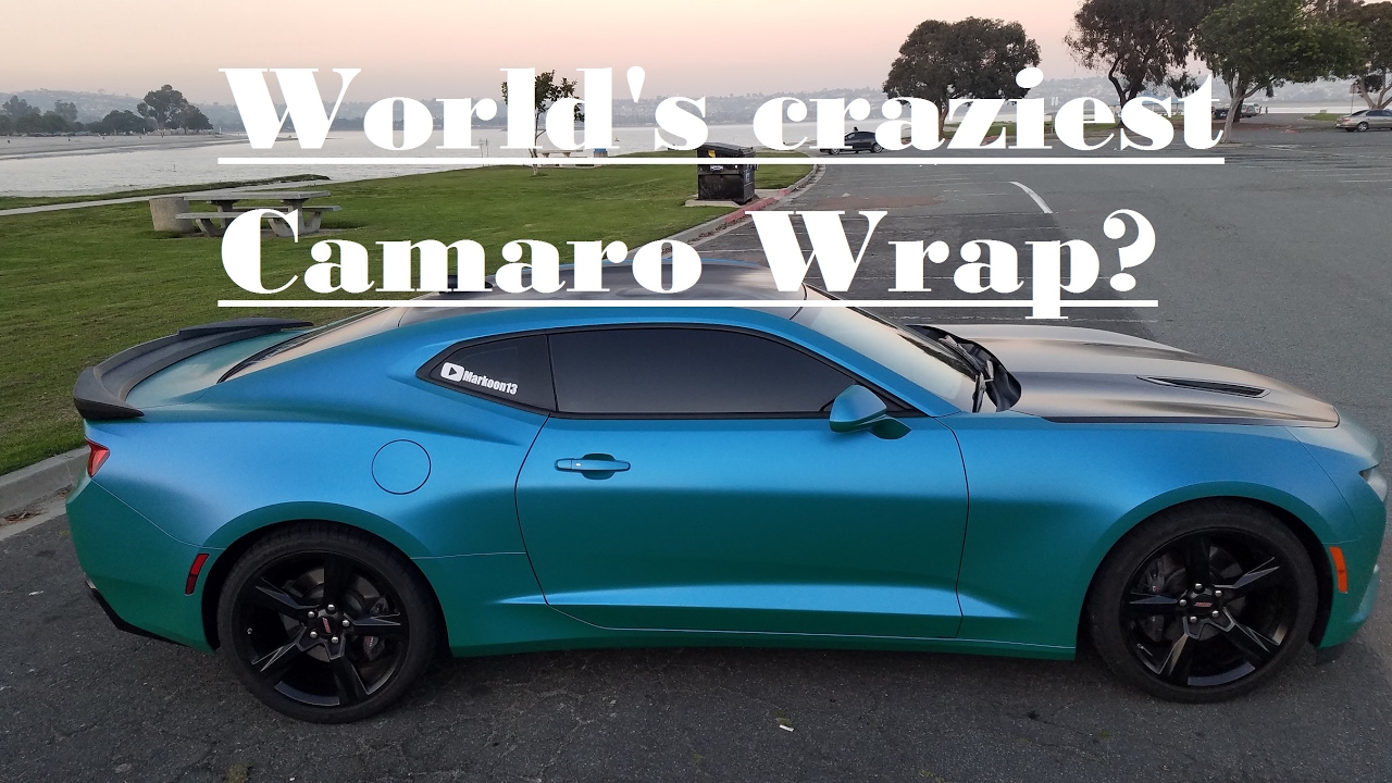 CRAZY Camaro Wrap! Colorshift