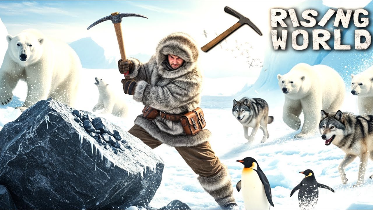 Rising World (Unity) | Ep 5, More Aluminum and Modern Workbench!