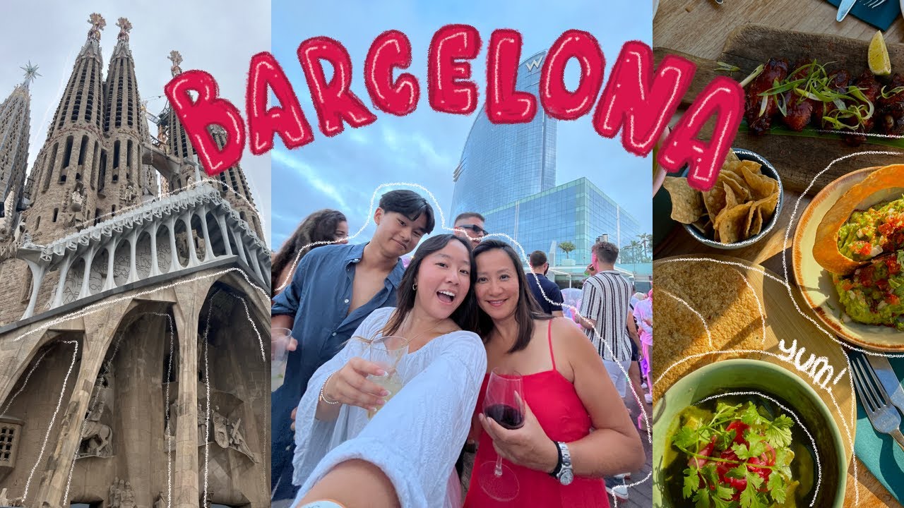 partying and exploring in BARCELONA