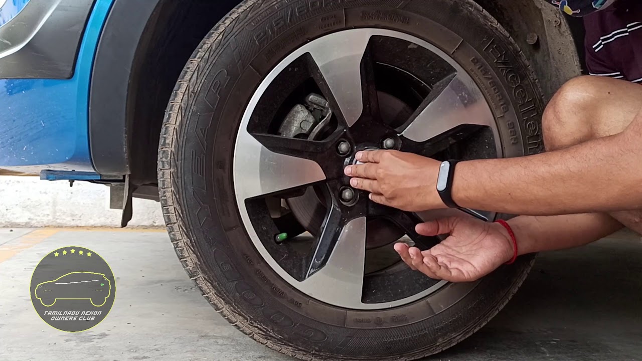 DIY Alloy wheel cap replacement for Tata Nexon | Tata Nexon | #LevelNexSUV