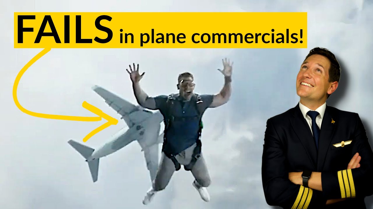 The WORST AVIATION COMMERCIAL !!! Explained by CAPTAIN JOE