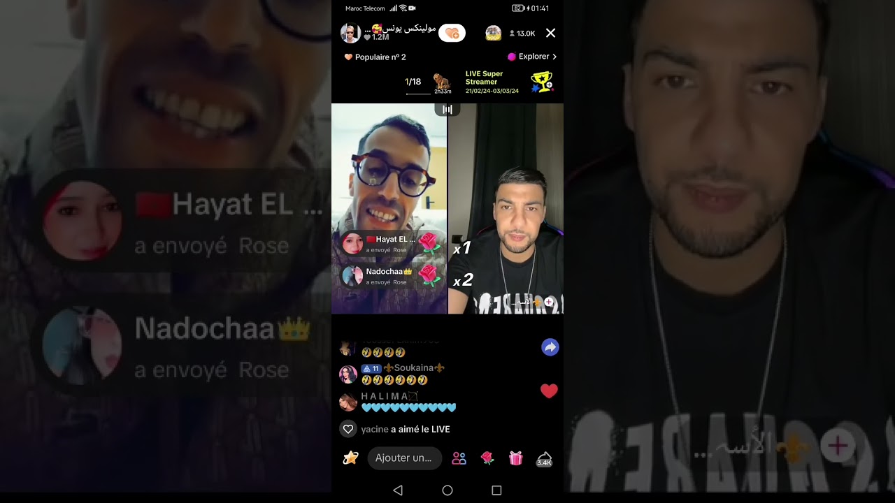 Moulinex tiktok Othman live 😄 😂 🎉 🎉