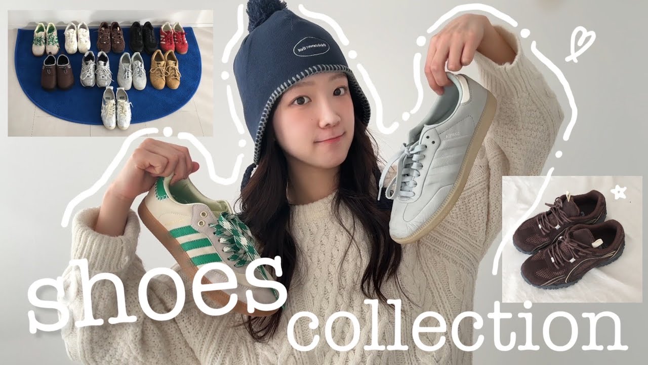 운동화 추천에 진심..🤍👟🧐•키높이 신발•아디다스 삼바•살로몬 추천•패딩신발•휠라 에샤페•러닝화 추천