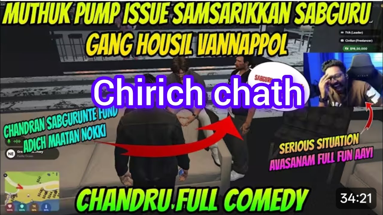 MUTHUK PUMP ISSUE SAMSARIKKAN SABGURU GANG HOUSIL VANNAPPOL #gta 
