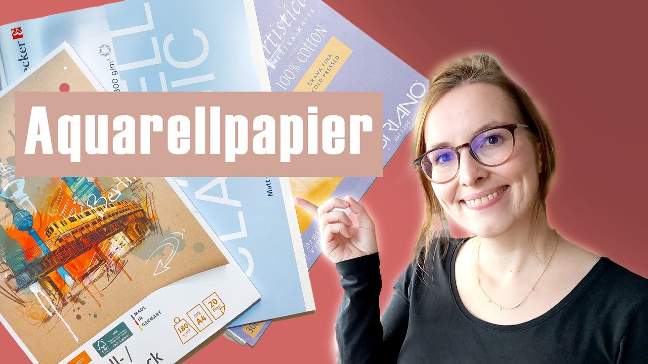 Welches Aquarellpapier liefert die besten Ergebnisse beim Malen? | Im Test: Cellulose vs. Baumwolle