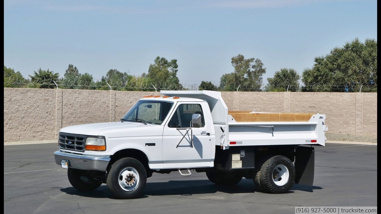 1995 Ford F-Super Duty 3 Yard Dump Truck
