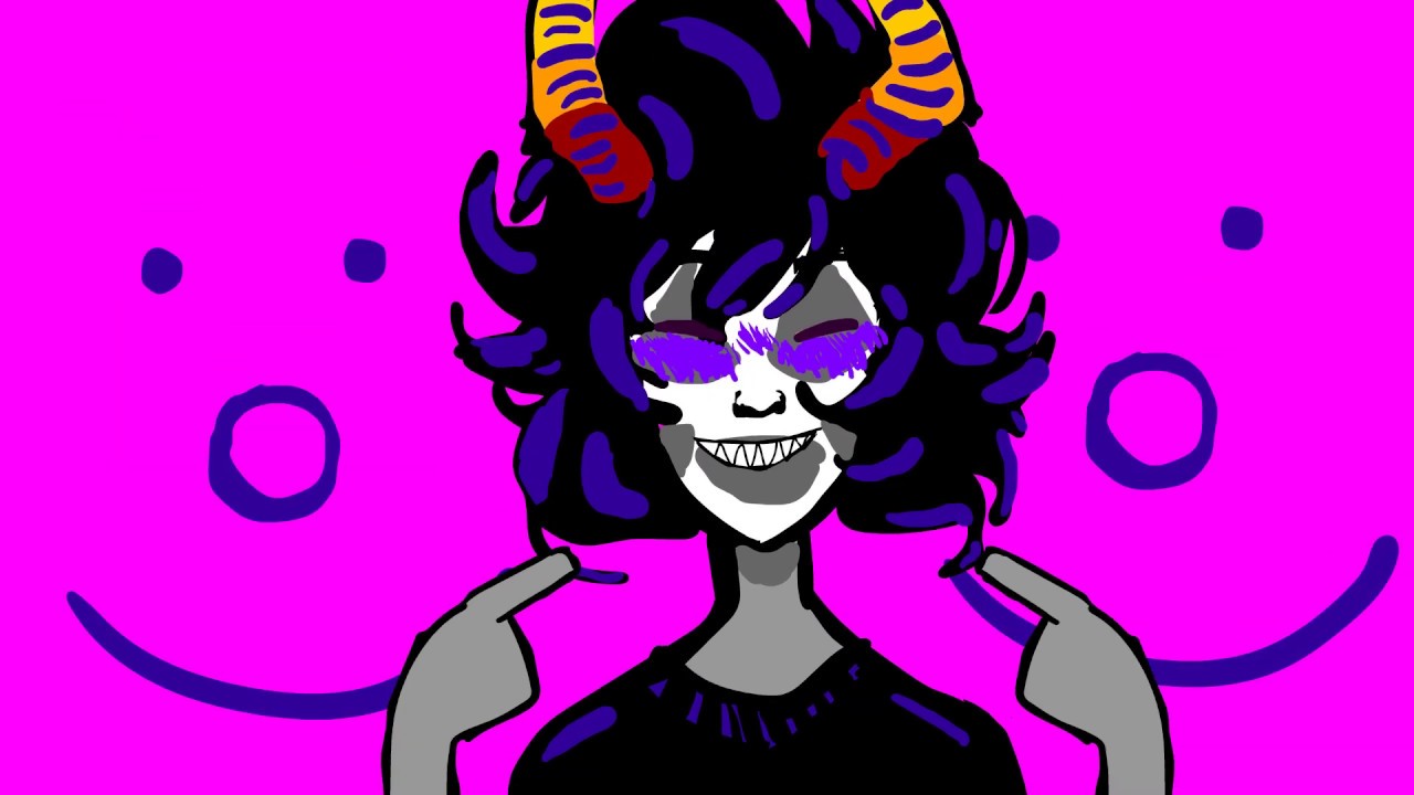 Smile animation meme (homestuck, Gamzee Makara)