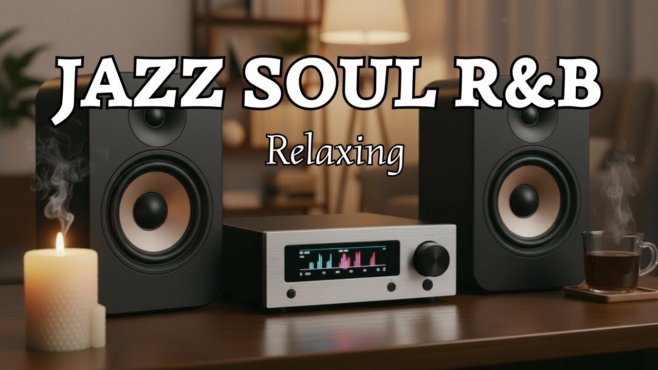 Slow Groove Jazz R&B 🎶 Chill Soul Beats for Relaxing