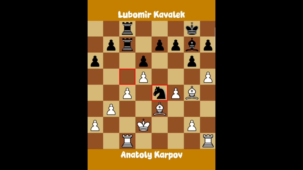 Anatoly Karpov vs Lubomir Kavalek ◉ Nice Olympiad Final A 1974 