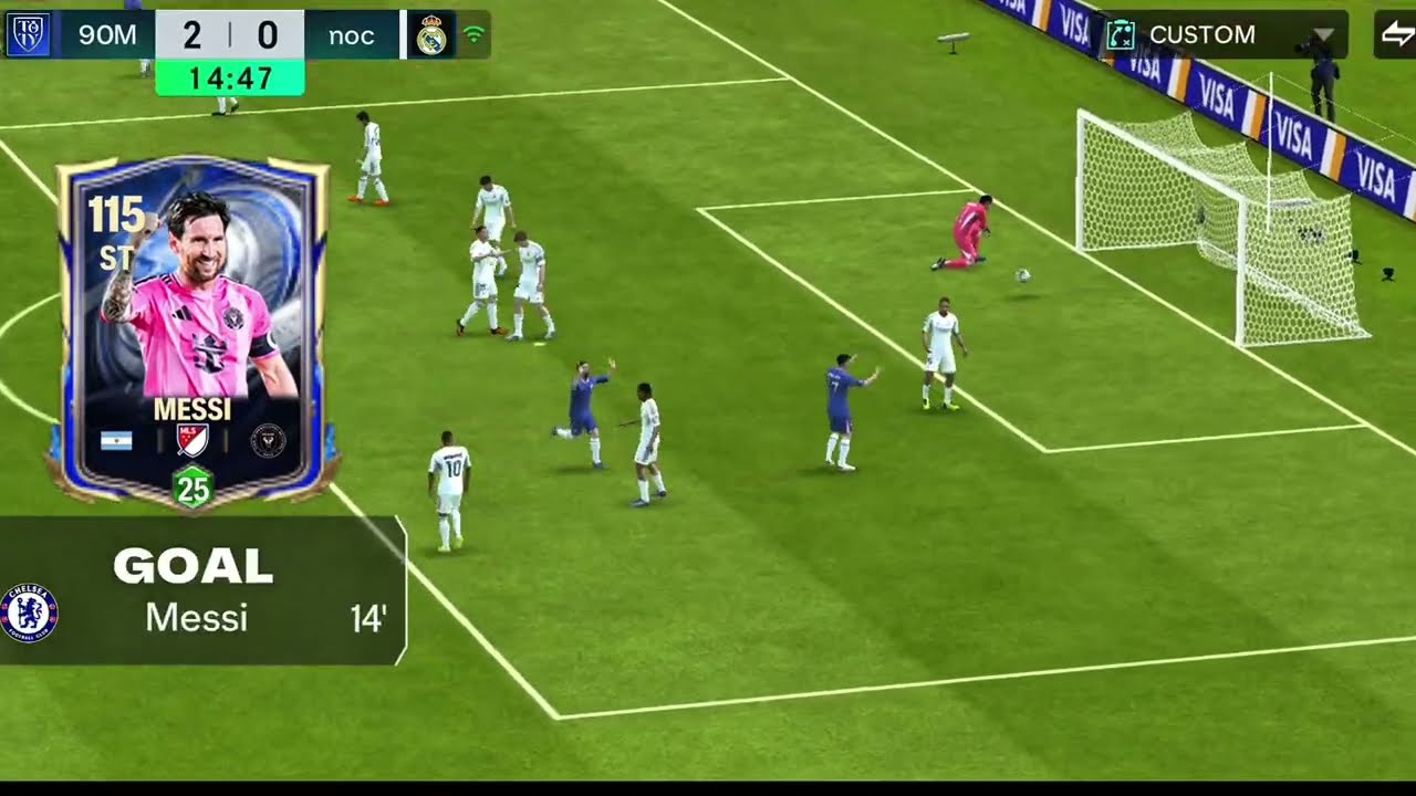 FC Mobile Manager Mode | Chelsea vs Real Madrid Clash 🔥 