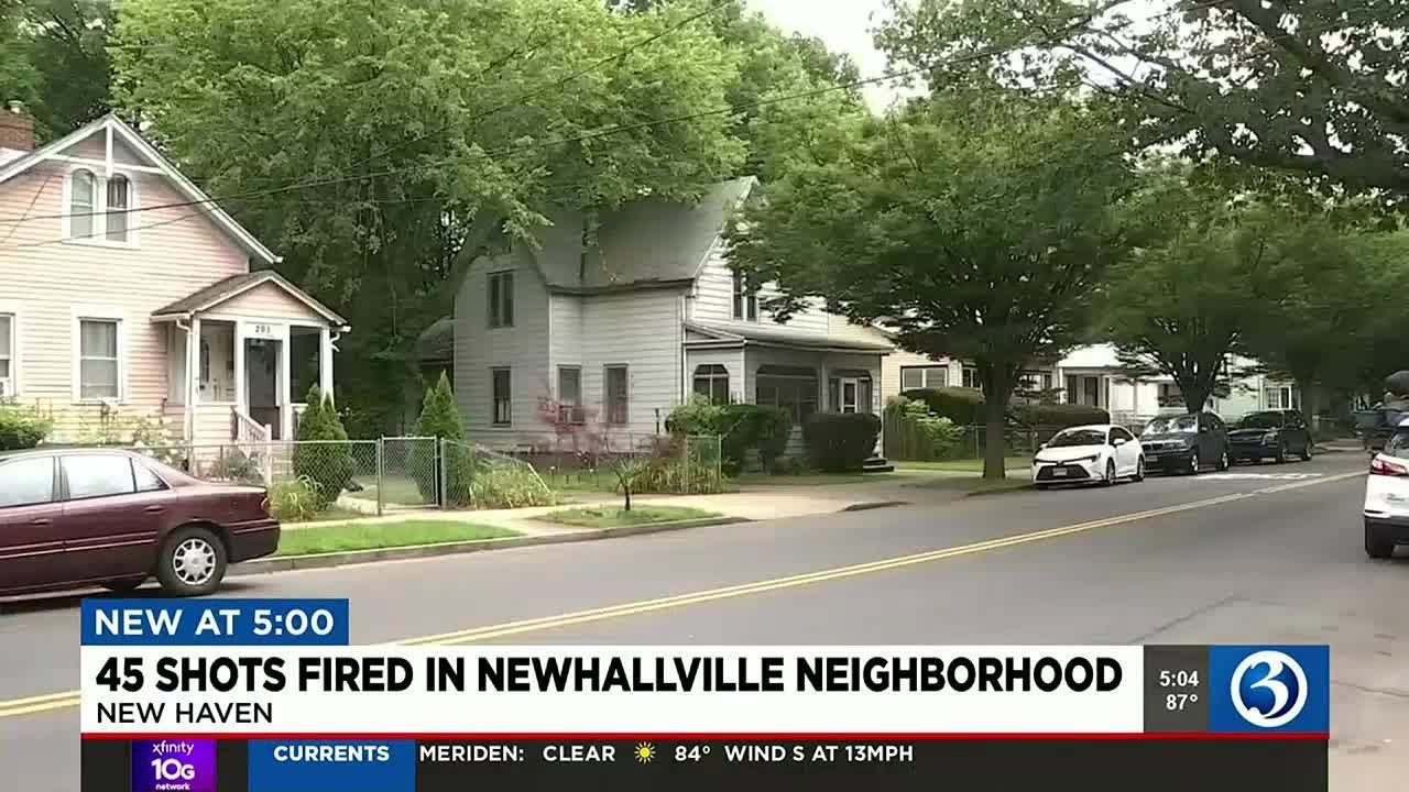 45 shots fired in New Haven shooting