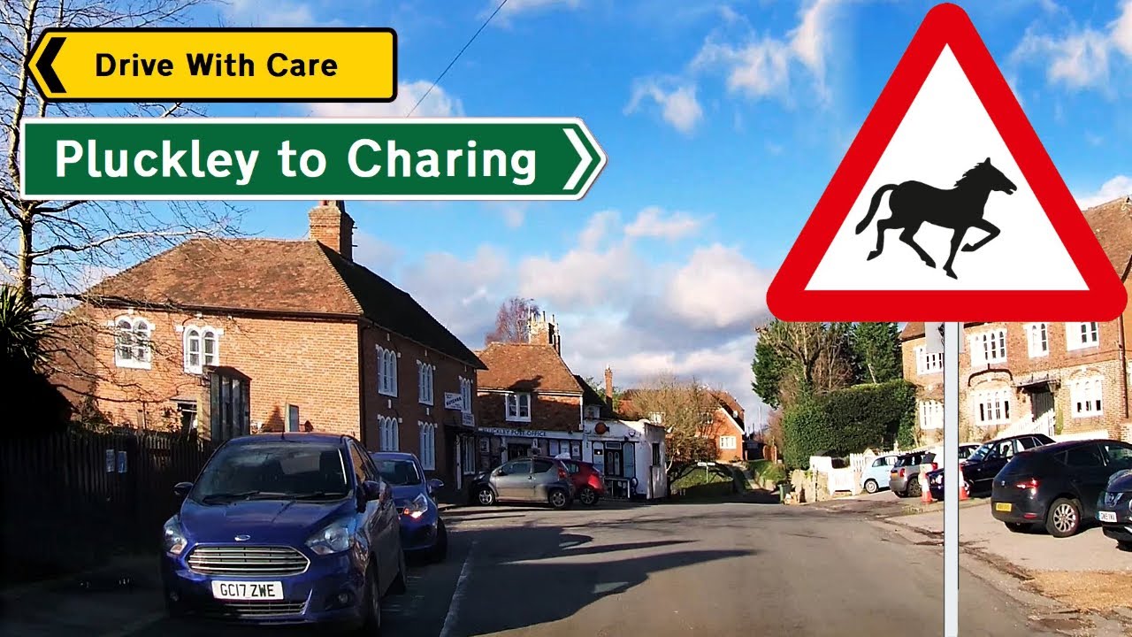 Driving Pluckley to Charing