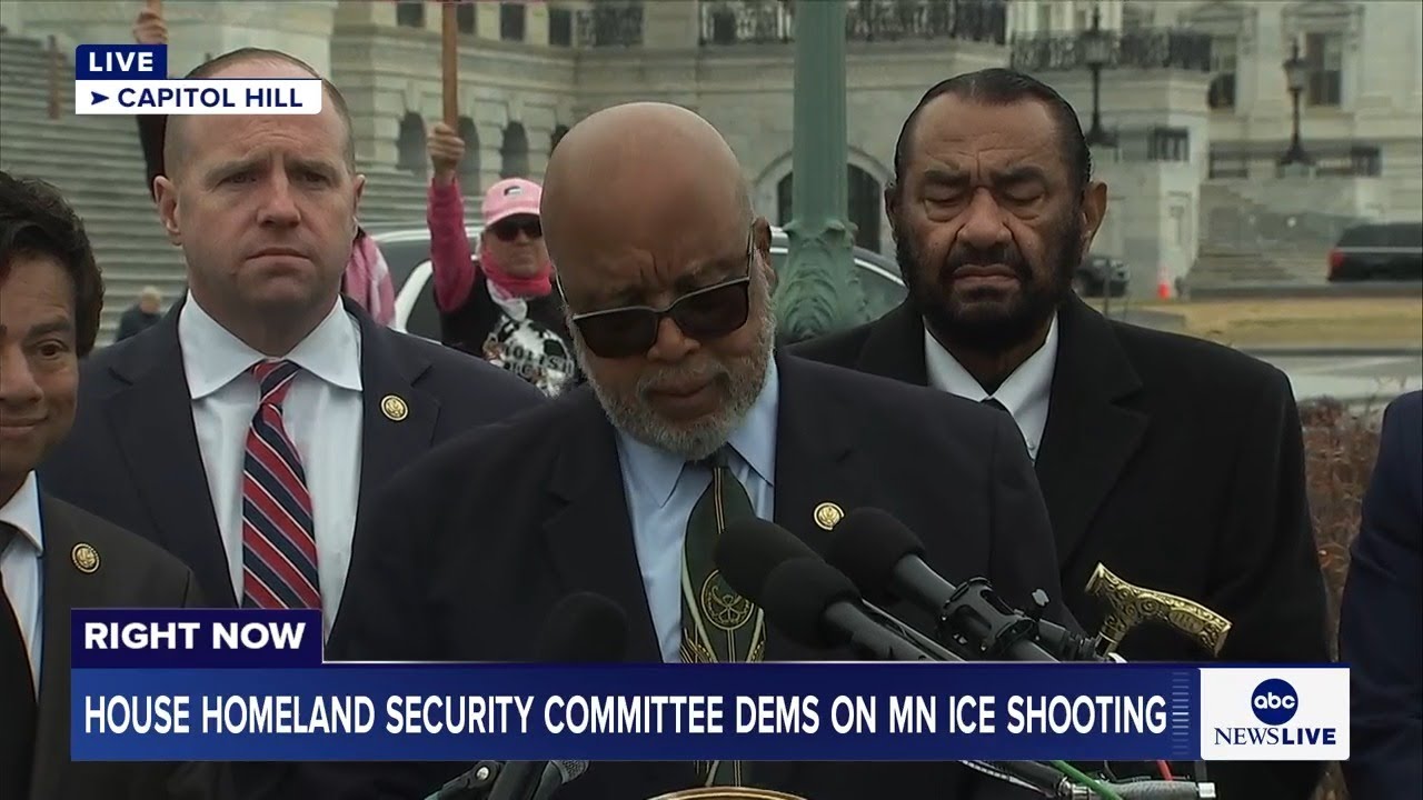 LIVE: Democrats on House Homeland Security Committee hold news conference on death of Renee Good