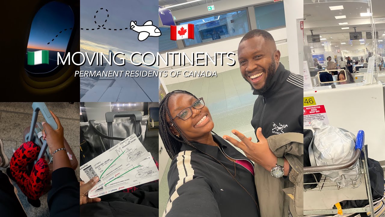 TRAVEL VLOG FROM NIGERIA TO CANADA |FLYING LUFTHANSA| RELOCATING FROM 🇳🇬 TO 🇨🇦|PART1