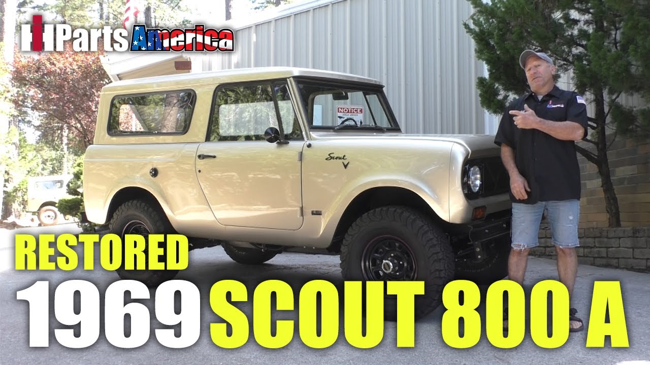 1969 Scout 800A Restoration from IH Parts America