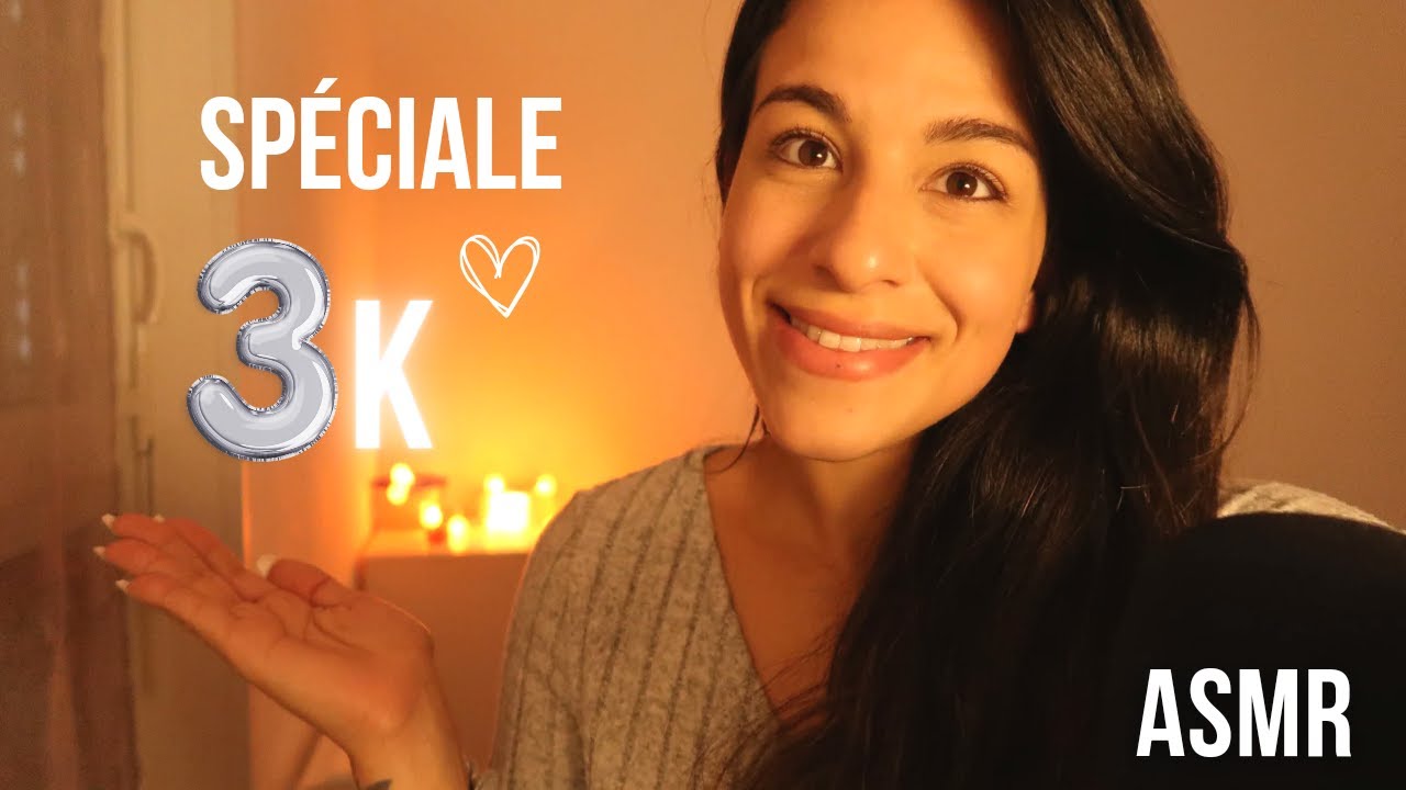 ASMR Blabla et Déclencheurs pour t'endormir (Scratching, Tapping) | Spéciale 3k ♥ ASMR pour dormir