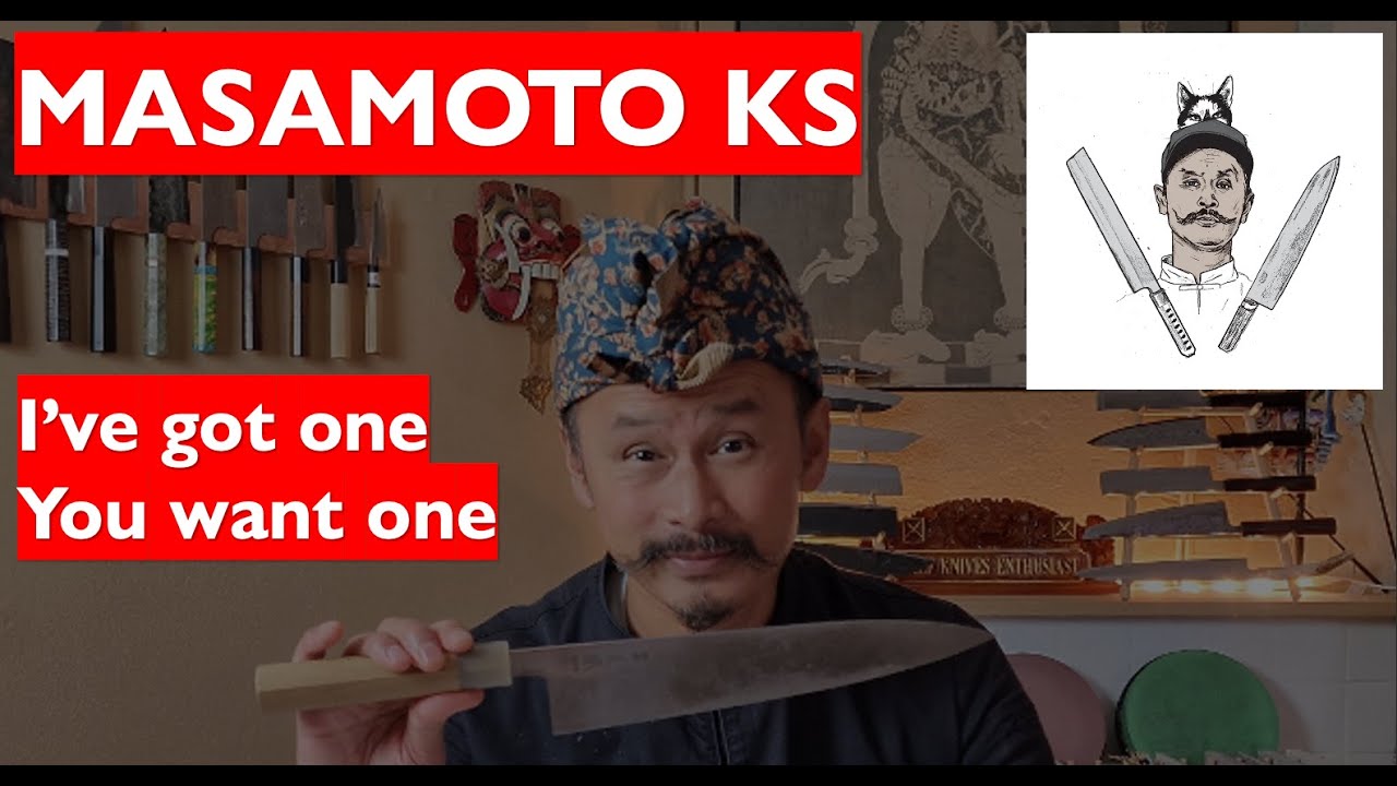 Вот почему вам нужен Masamoto KS 240mm Gyuto