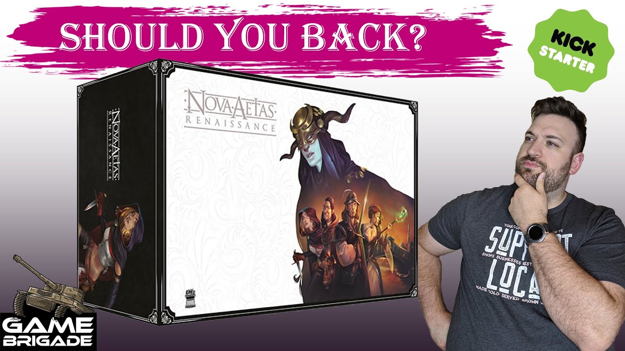 🔴 Nova Aetas Renaissance Board Game | Should You Back It?