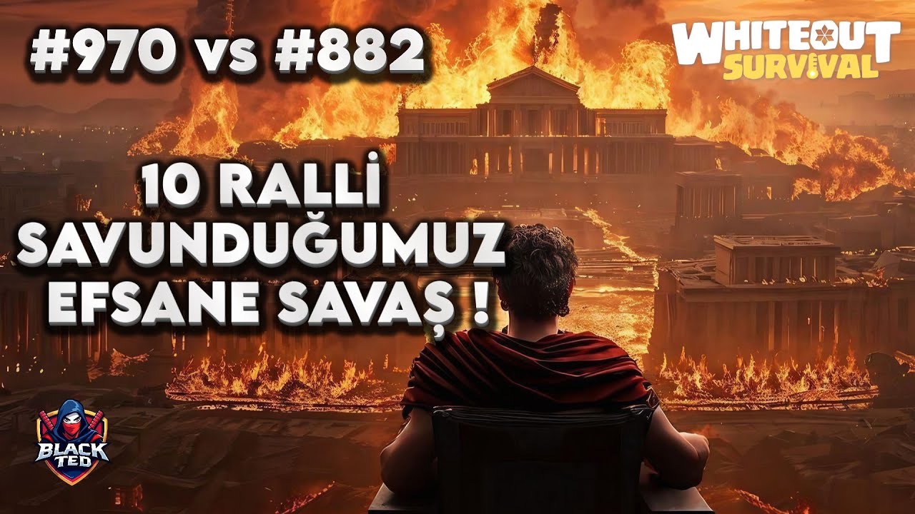 #970  vs #882 SVS  SAVAŞI | 14 RALLİ AÇTILAR 🔥 | WHİTEOUT SURVİVAL