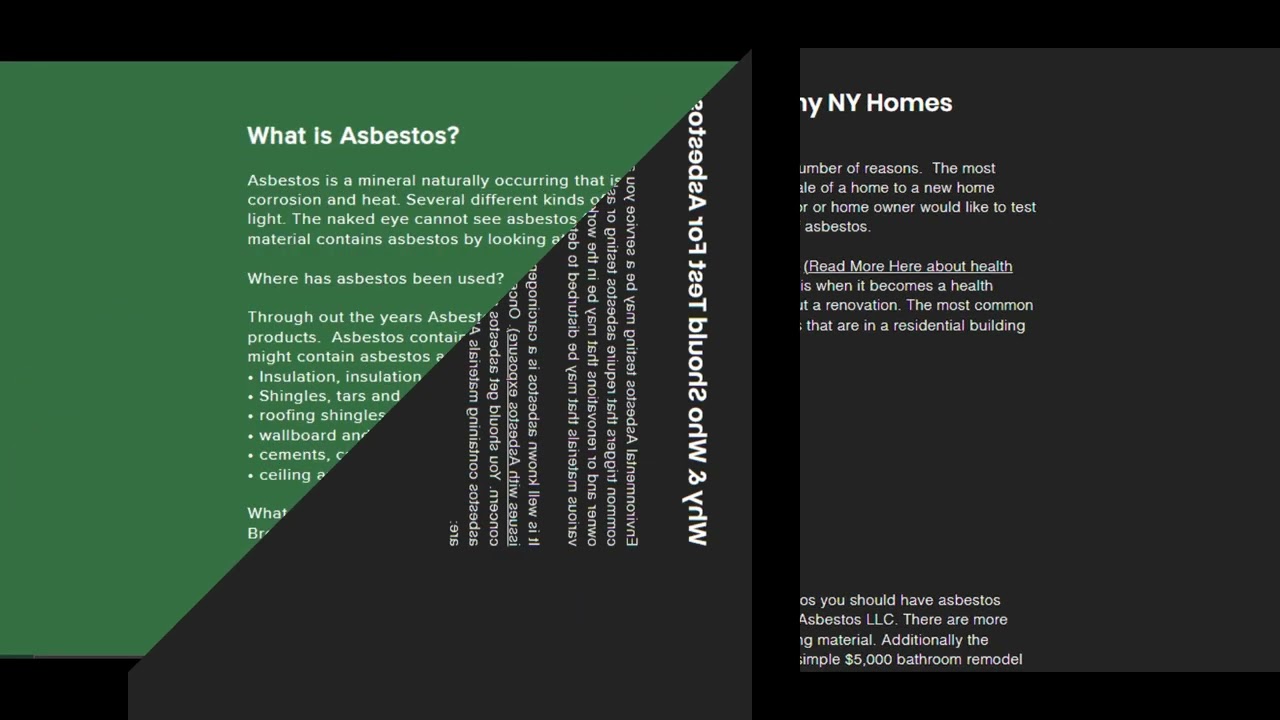 Asbestos Testing | Albany Asbestos LLC | AlbanyAsbestos.com
