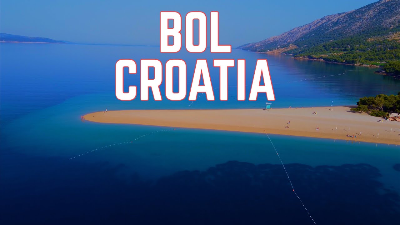Bol, Island Brac, Croatia in 4K 🇭🇷