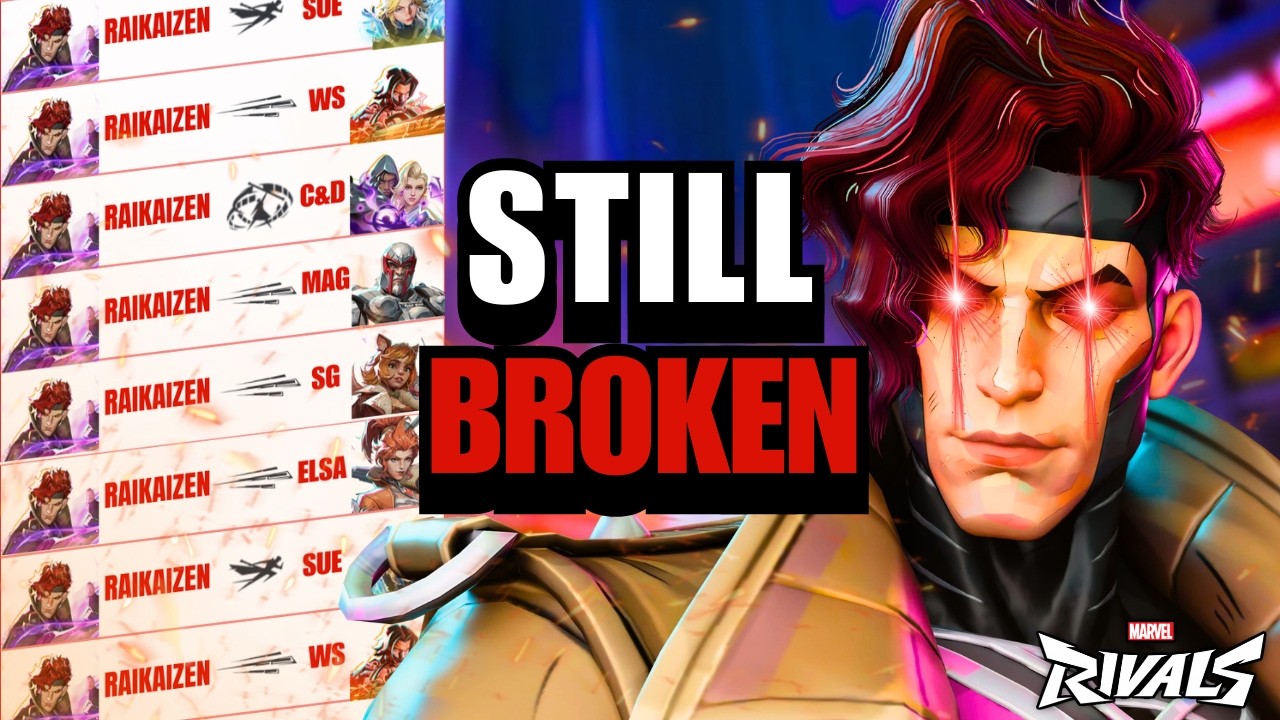 THIS Is Why Gambit Keeps Getting NERFED In Marvel Rivals