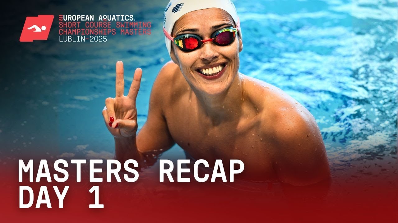 Najlepsze zawody Masters w pływaniu: Lublin 2025 &ndash; dzień 1 🇵🇱 | European Aquatics