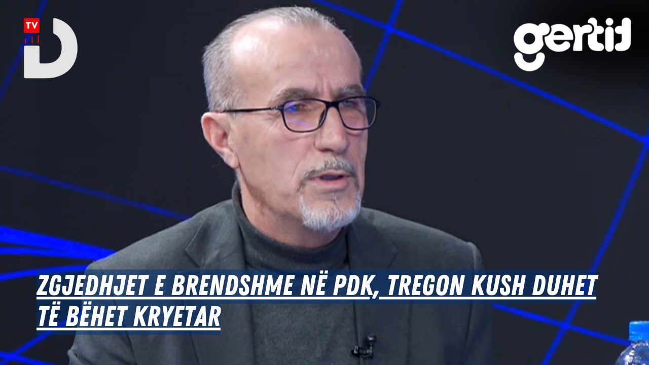 Zgjedhjet e brendshme në PDK, tregon kush duhet të bëhet kryetar | Info D | DTV Media