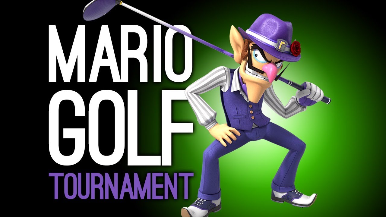 The Oxboxtra Mario Golf Open ROUND 2! Mario Golf Tournament: Ellen vs Andy vs Luke vs Mike! ⛳👿