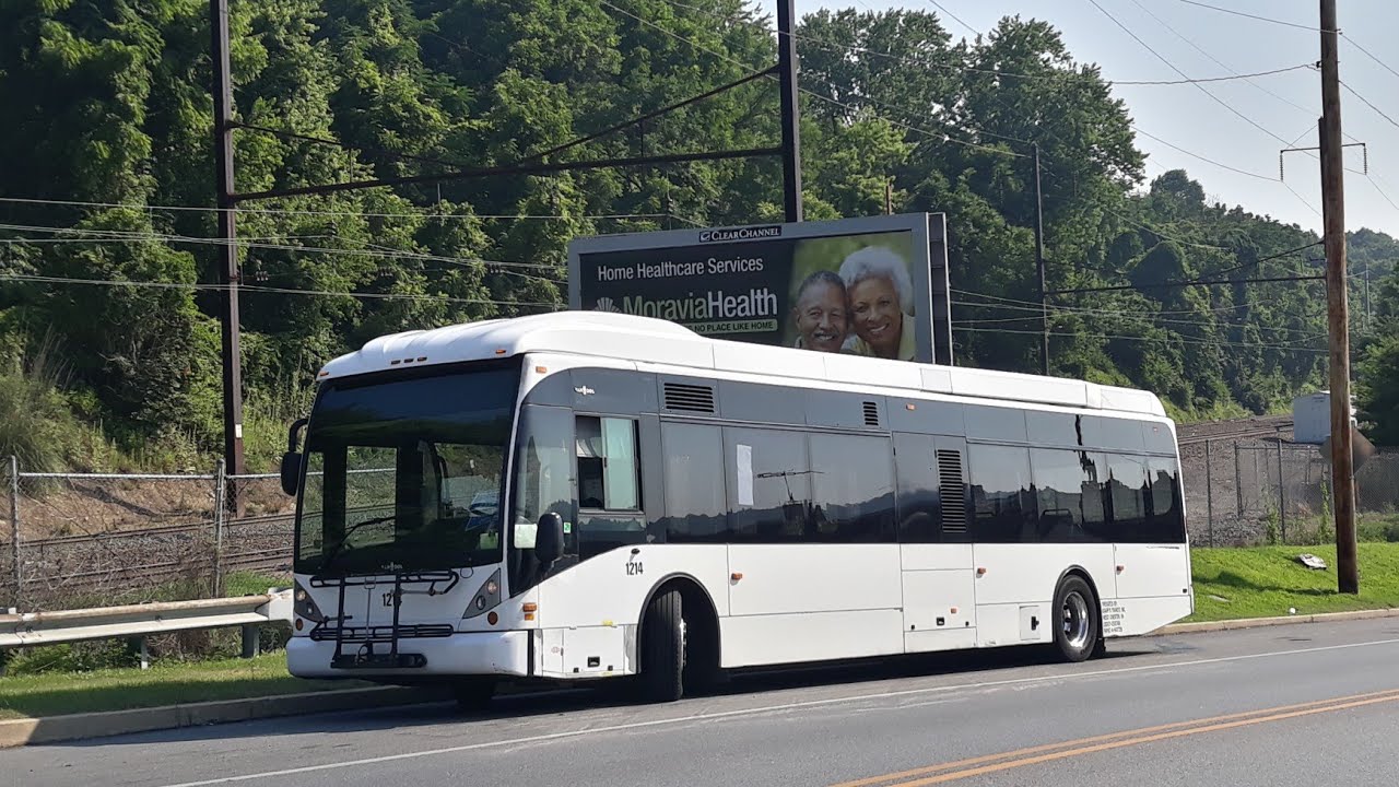 Krapf's Route A: 2012 VanHool A300L #1214 Ride