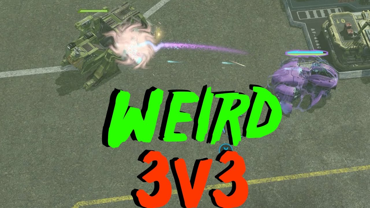 Halo Wars (3v3) Weird and Unusual Strategies