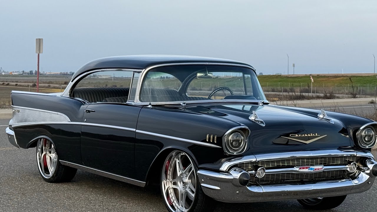 Тест-драйв реставрированного Belair LSA Supercharged 1957 года выпуска. Звоните по телефону 91685...