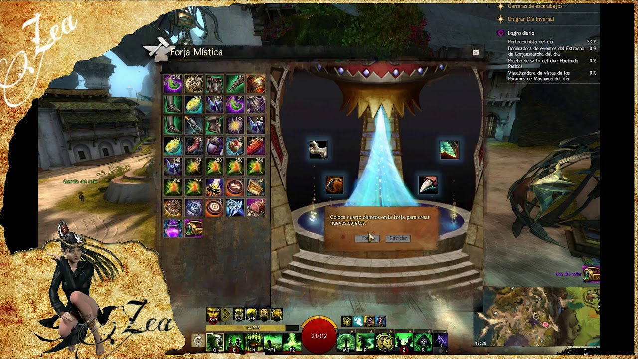 Guild Wars 2 Legendary warbringer/Legendario vientos de guerra