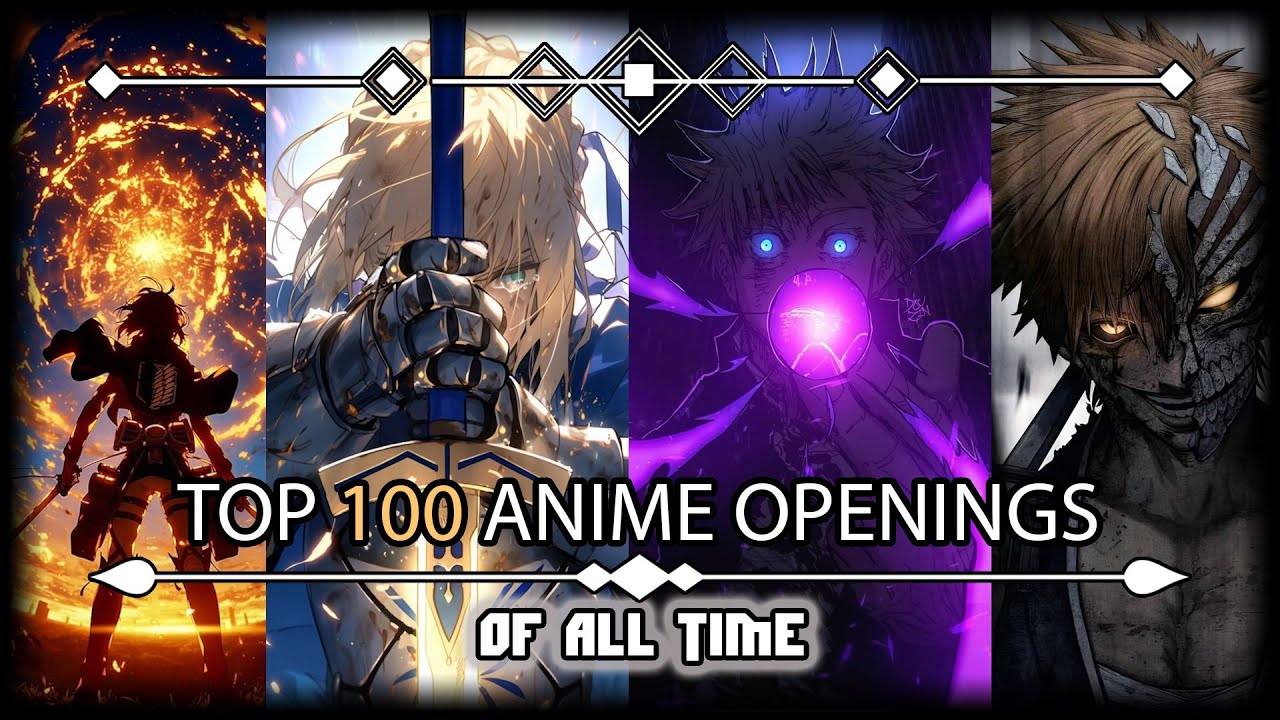 My Top 100 Anime Openings of All Time