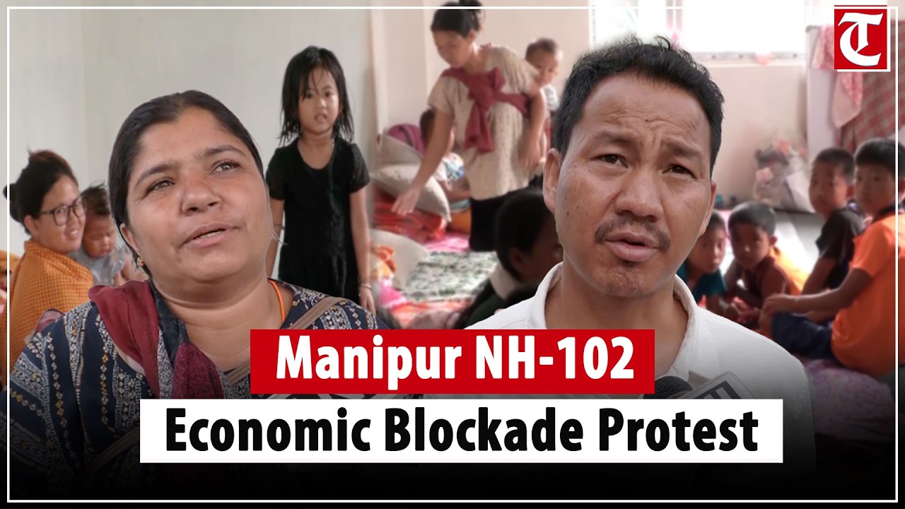Manipur NH-102 Blockade Continues as Villagers Demand Release of Abducted Persons