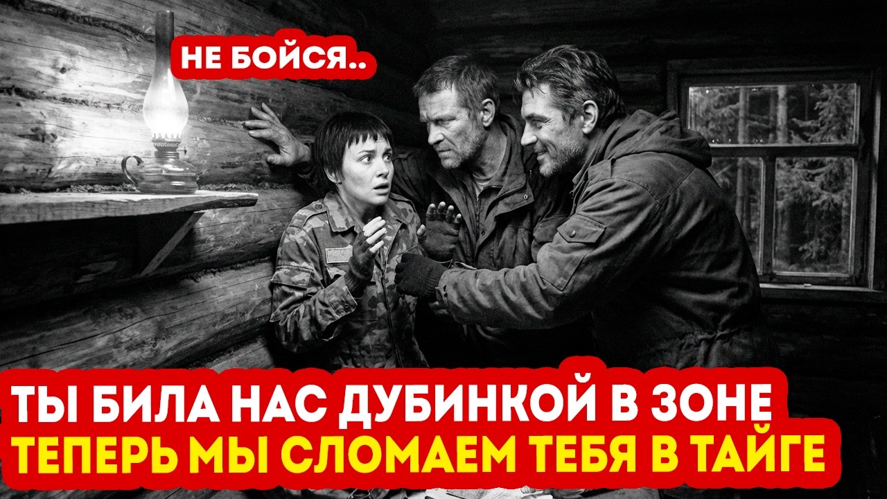 Два Егеря Встретили СВОЮ БЫВШУЮ НАДЗИРАТЕЛЬНИЦУ в Тайге. ОНА СТАЛА ДЛЯ НИХ ИГРУШКОЙ НА ВСЮ НОЧЬ