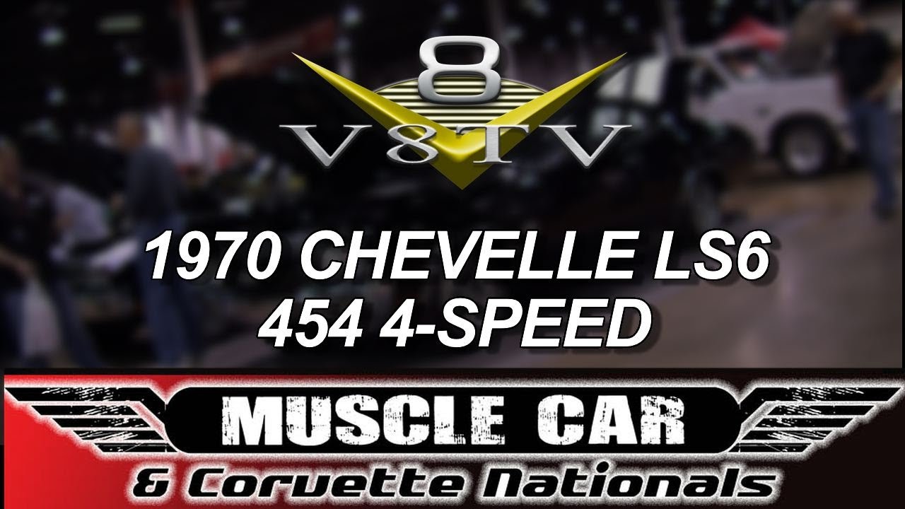 Muscle Car and Corvette Nationals 2011 (MCACN): видео о Chevrolet Chevelle 1970 года с двигателем...