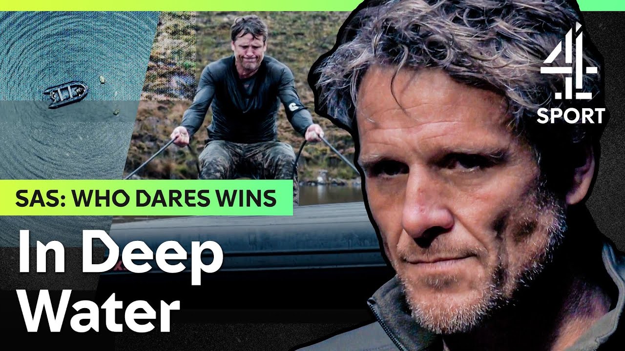 James Cracknell And Alexandra Burke Battle With A Boat | Celeb SAS: Who Dares Wins