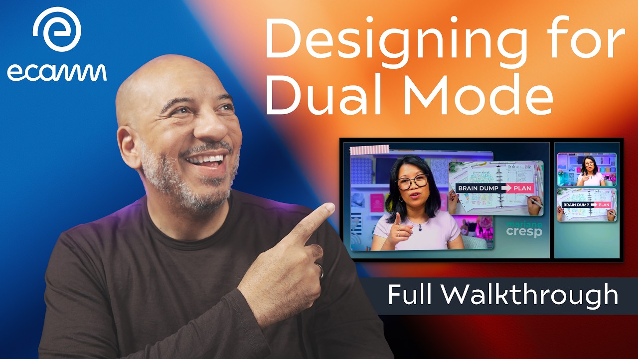 Design in Dual Mode Like a Pro in Ecamm (Full Tutorial)