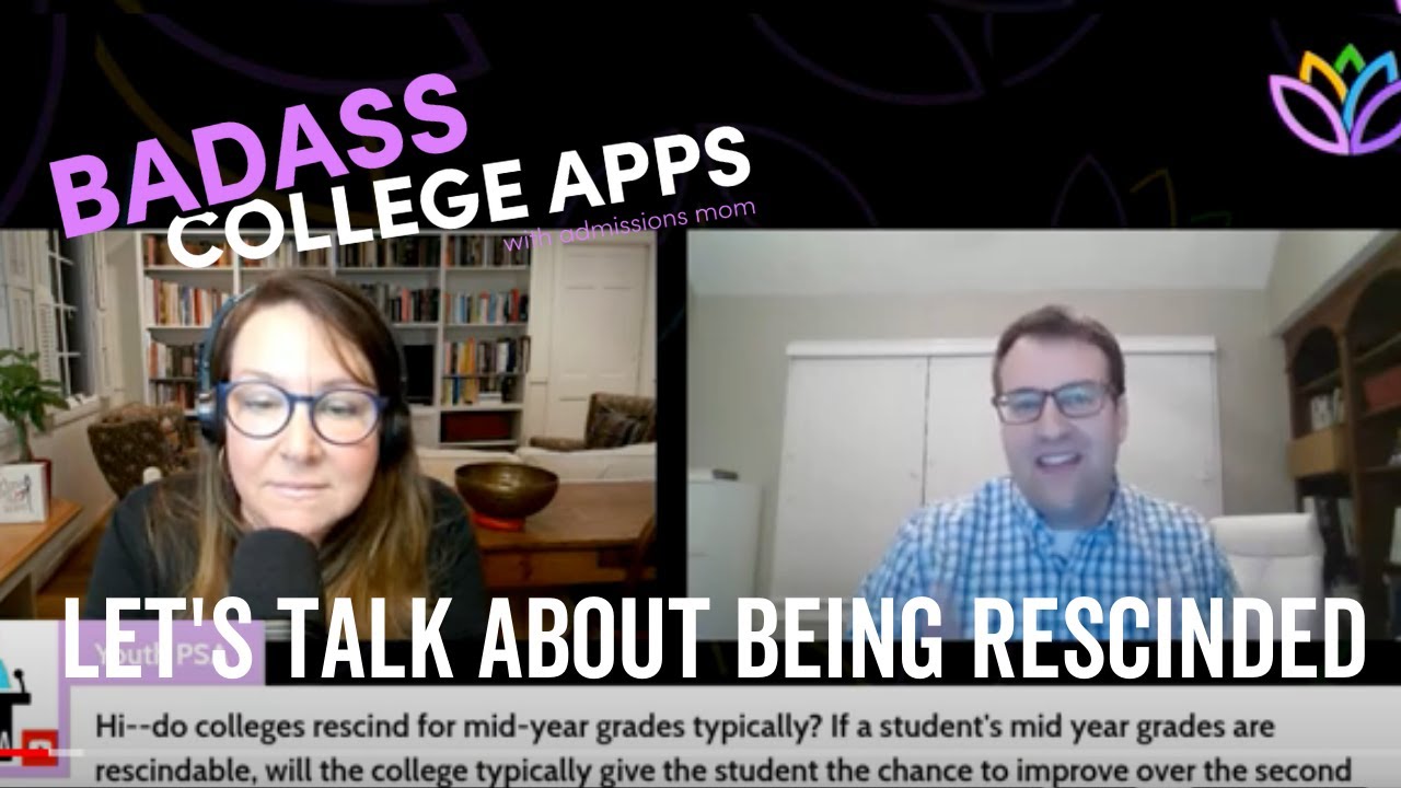 Let's Talk about Being Rescinded (Here's What You Really Need to Know)