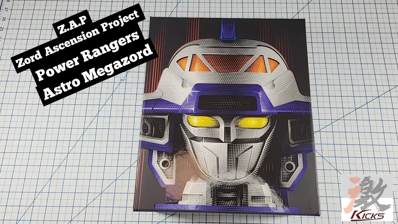 ASTRO MEGAZORD Power Rangers in Space Zord Ascension Project MZ-0602 ZAP | UNBOXING | Transformation
