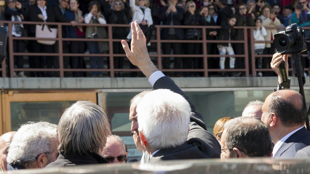 Locri-  Mattarella all'incontro promosso da 