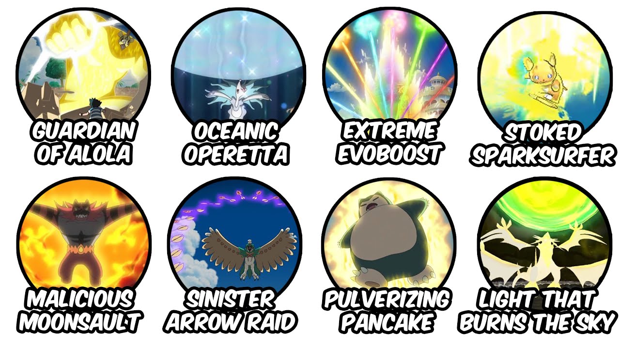 Every Pokemon Signature Move Explained In 24 Minutes